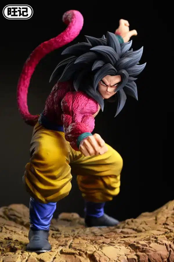 Dragon Ball Wang Ji Studio Goku Starting Position Resin Statue 2