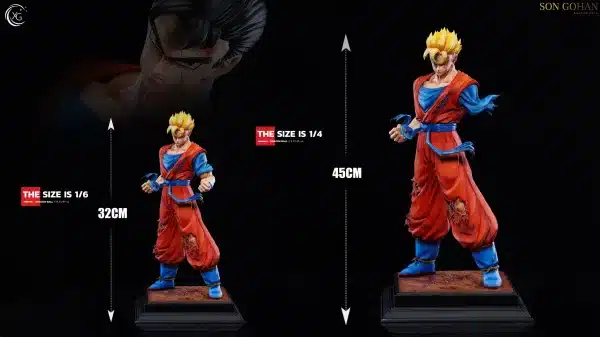 Dragon Ball XG Studio Future Son Gohan Resin Statue 0
