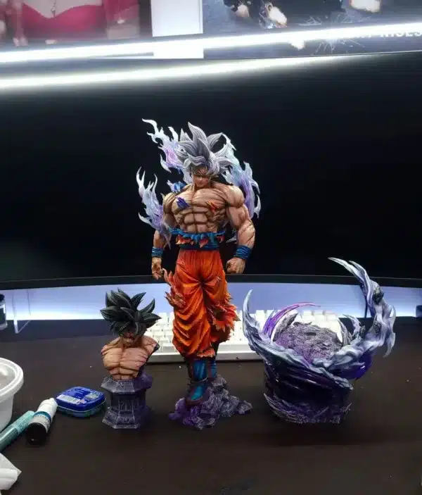 Dragon Ball YunQi Studio Goku UI Resin Statue 1