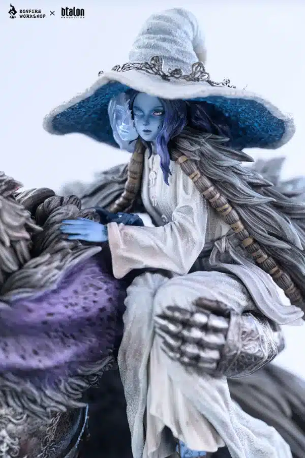 Elden Ring Bonfire Studio Ranni x Blaidd Wolf and Lunar Princess Resin Statue 2