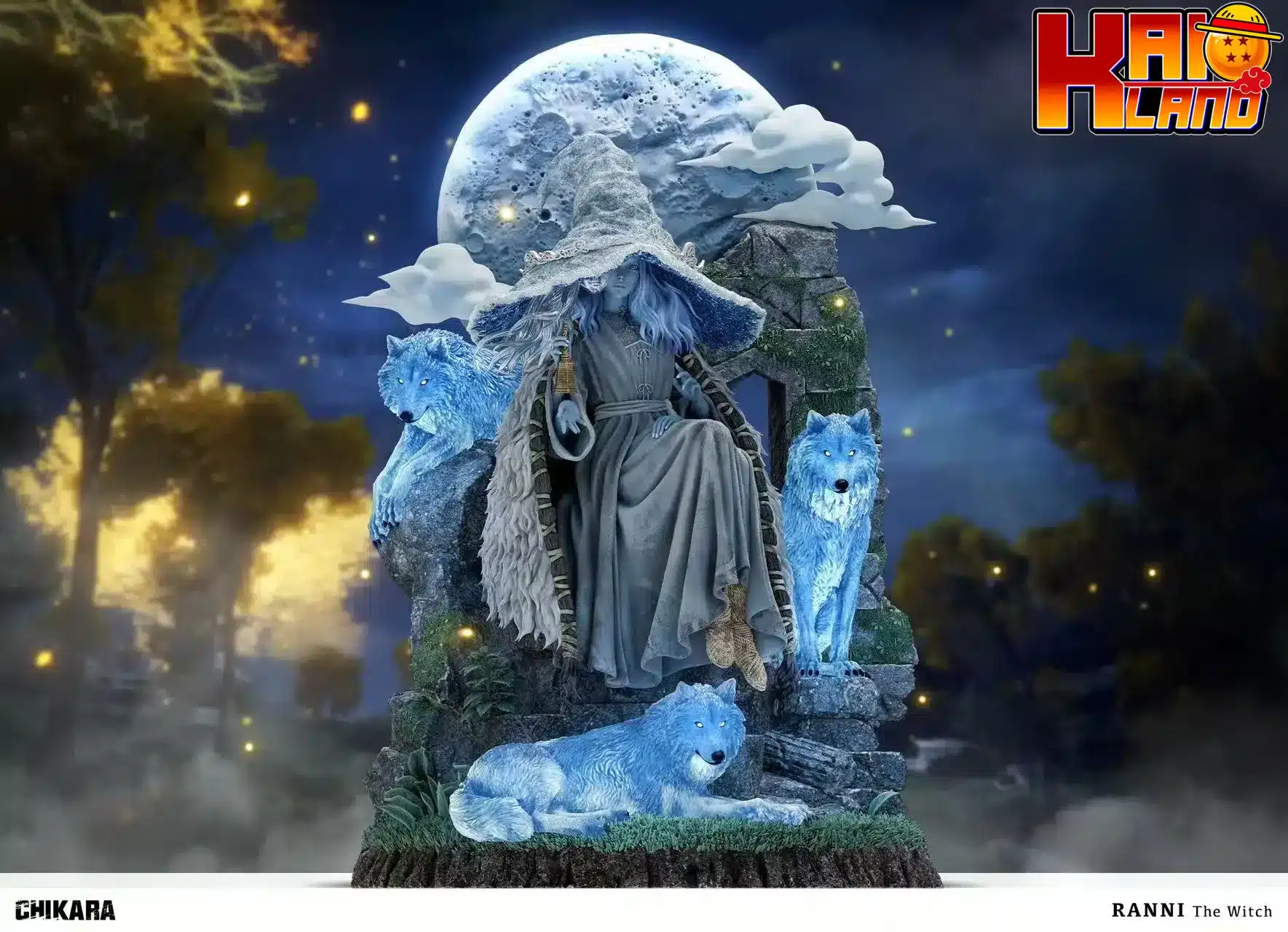 Elden Ring Chikara Studio Ranni the Witch Resin Statue