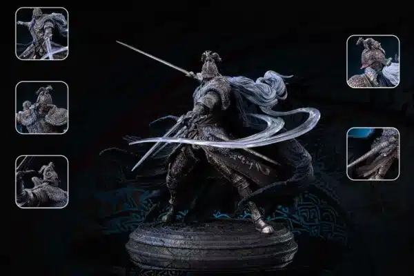 Elden Ring Sword x Wing Studio Banished Knight The Best Player Resin Statue 5