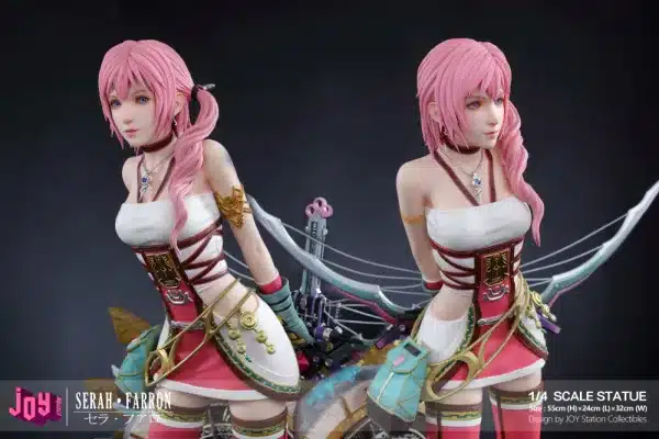 Final Fantasy Joy station Serah Resin Statue 5
