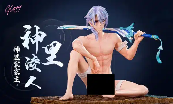 Genshin Impact Glory Studio Kamisato Ayato Resin Statue 5
