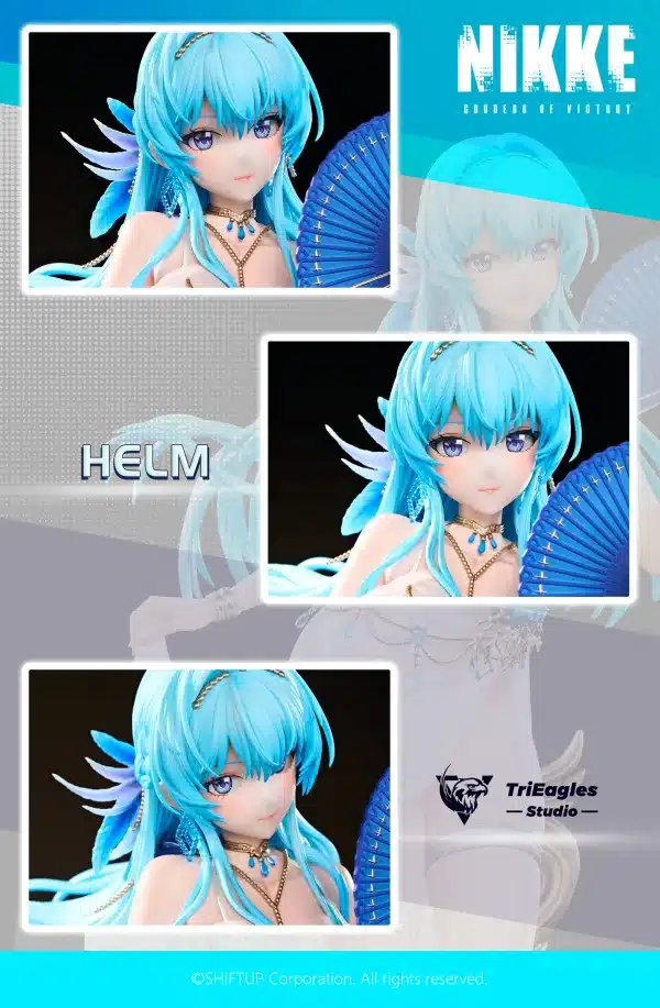 Goddess of Victory TriEagles Studio Nikke 04 Helm Licensed Resin Statue 5