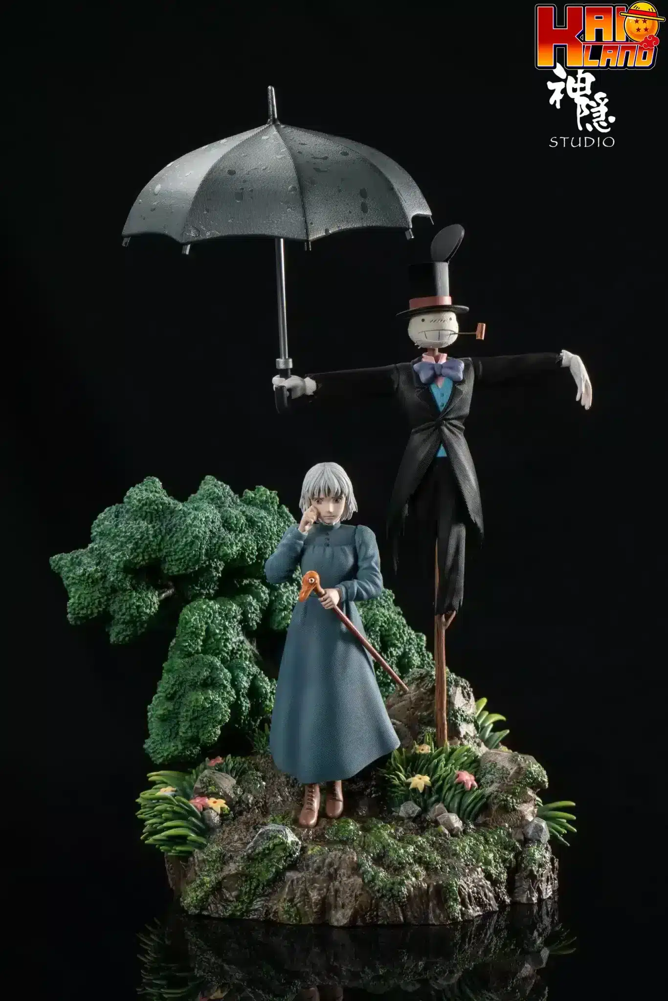 Howls Moving Castle Shen Yin Studio Turnip Heads Guardian Resin Statue