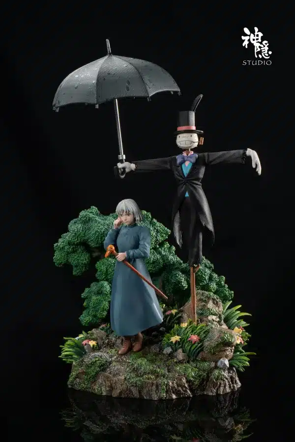Howls Moving Castle Shen Yin Studio Turnip Heads Guardian Resin Statue 2