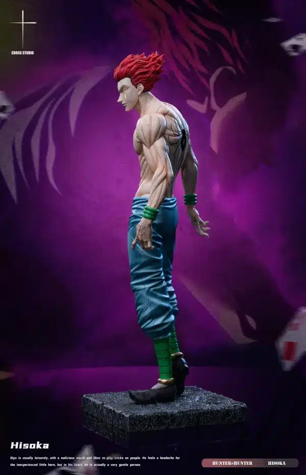 Hunter x Hunter Cross Studio Hisoka Resin Statue 3