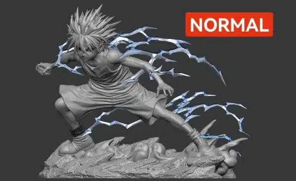 Hunter x Hunter KG Studio Killua Zoldyck Resin Statue 2