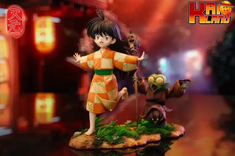 InuYasha TY Studio Rin x Jaken Resin Statue
