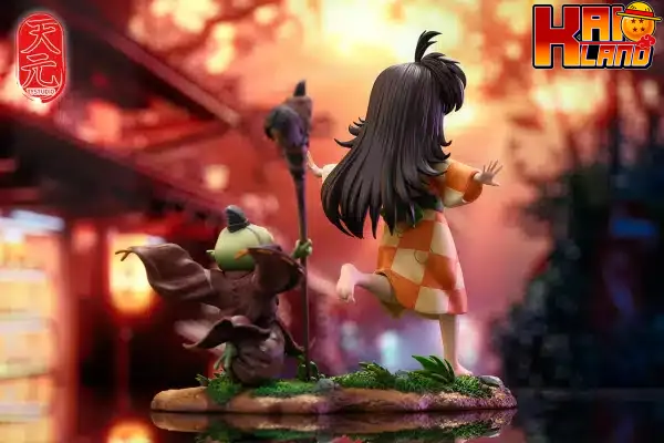 InuYasha TY Studio Rin x Jaken Resin Statue 2