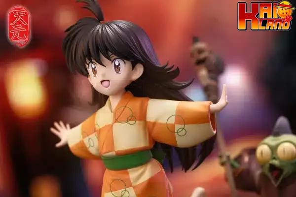 InuYasha TY Studio Rin x Jaken Resin Statue 3