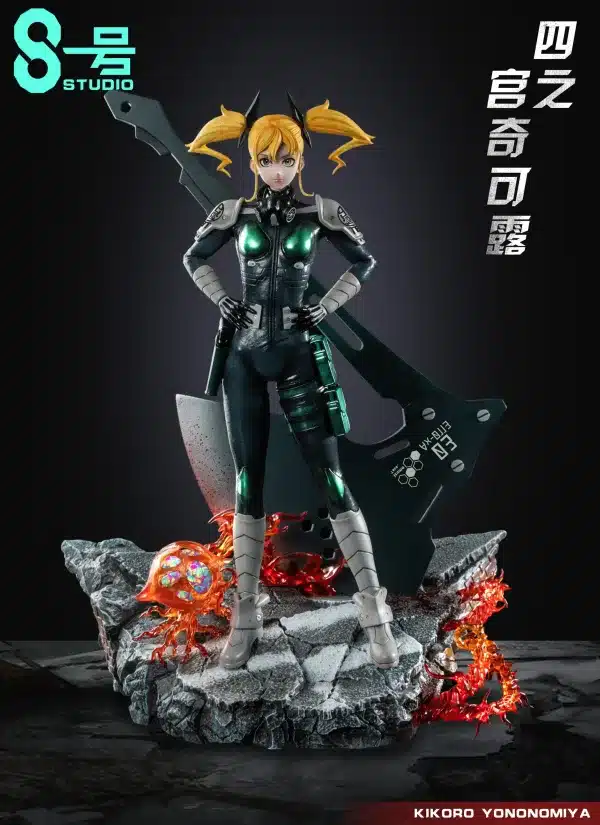 Kaiju N8 No 8 Studio Kikoru Shinomiya Resin Statue 1