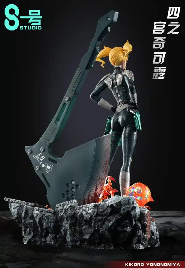 Kaiju N8 No 8 Studio Kikoru Shinomiya Resin Statue 2