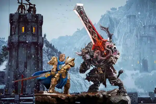 Laughing Skull Studio Field Marshal Vs Warlord Resin Statue 1