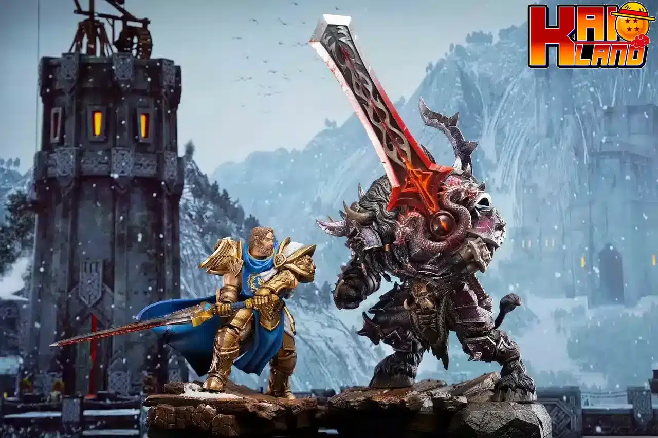 Laughing Skull Studio Field Marshal Vs Warlord Resin Statue