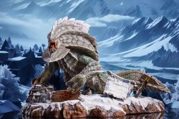 Monster Hunter Dragon Frontier Studio Ukanlos﻿ Resin Statue 2