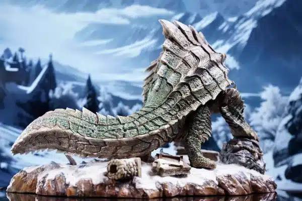 Monster Hunter Dragon Frontier Studio Ukanlos﻿ Resin Statue 3