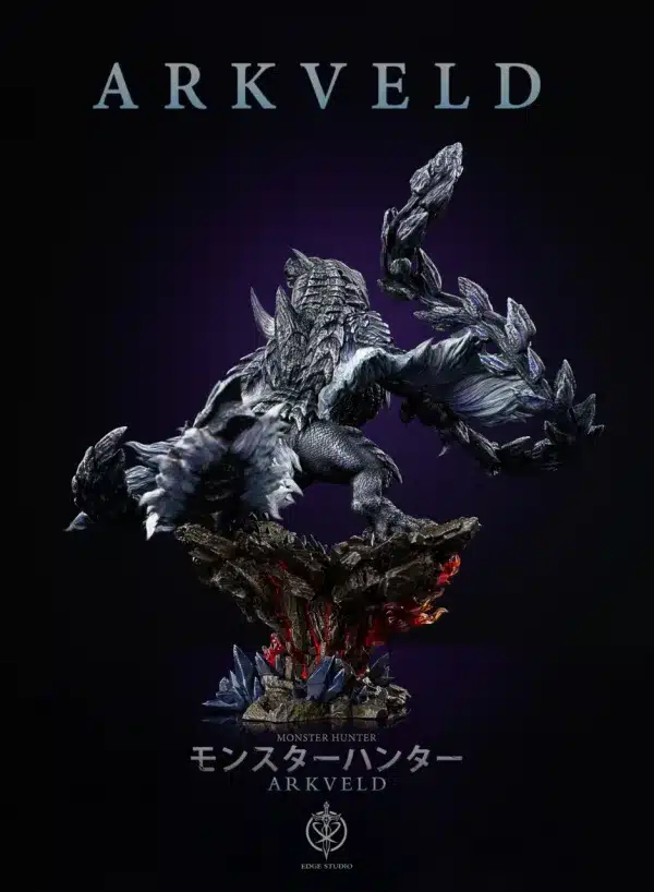 Monster Hunter Edge Studio Arkveld﻿ Resin Statue 3