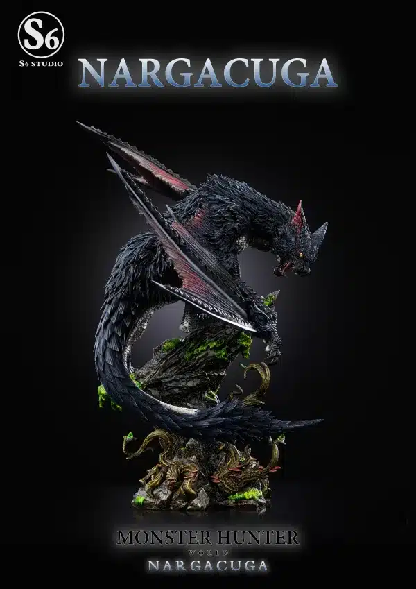 Monster Hunter S6 Studio Nargacuga Resin Statue 0