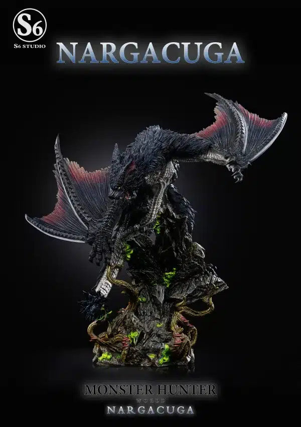 Monster Hunter S6 Studio Nargacuga Resin Statue 1