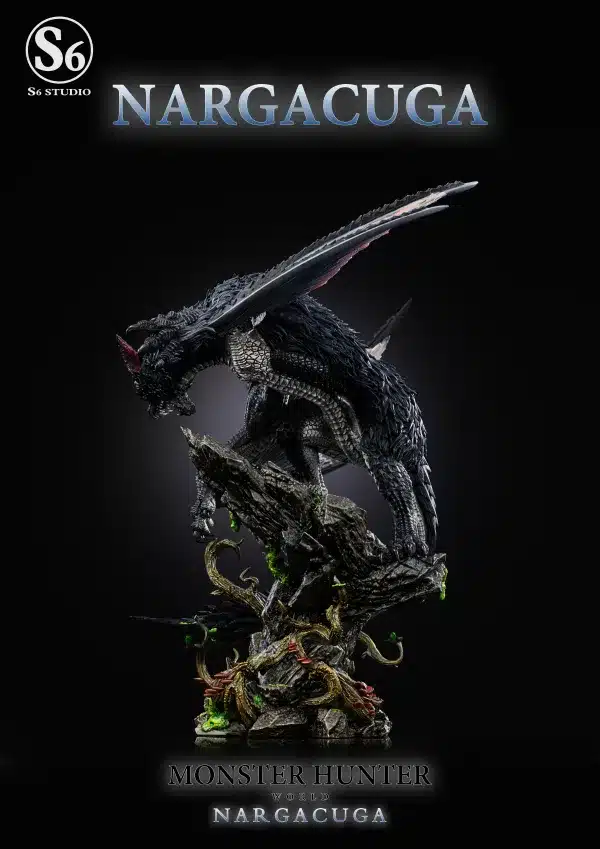 Monster Hunter S6 Studio Nargacuga Resin Statue 2