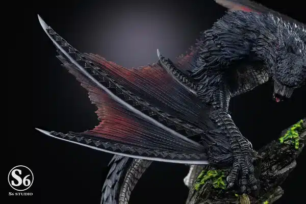Monster Hunter S6 Studio Nargacuga Resin Statue 3