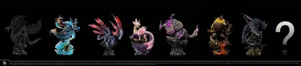 Monster Hunter S6 Studio Nargacuga Resin Statue 4