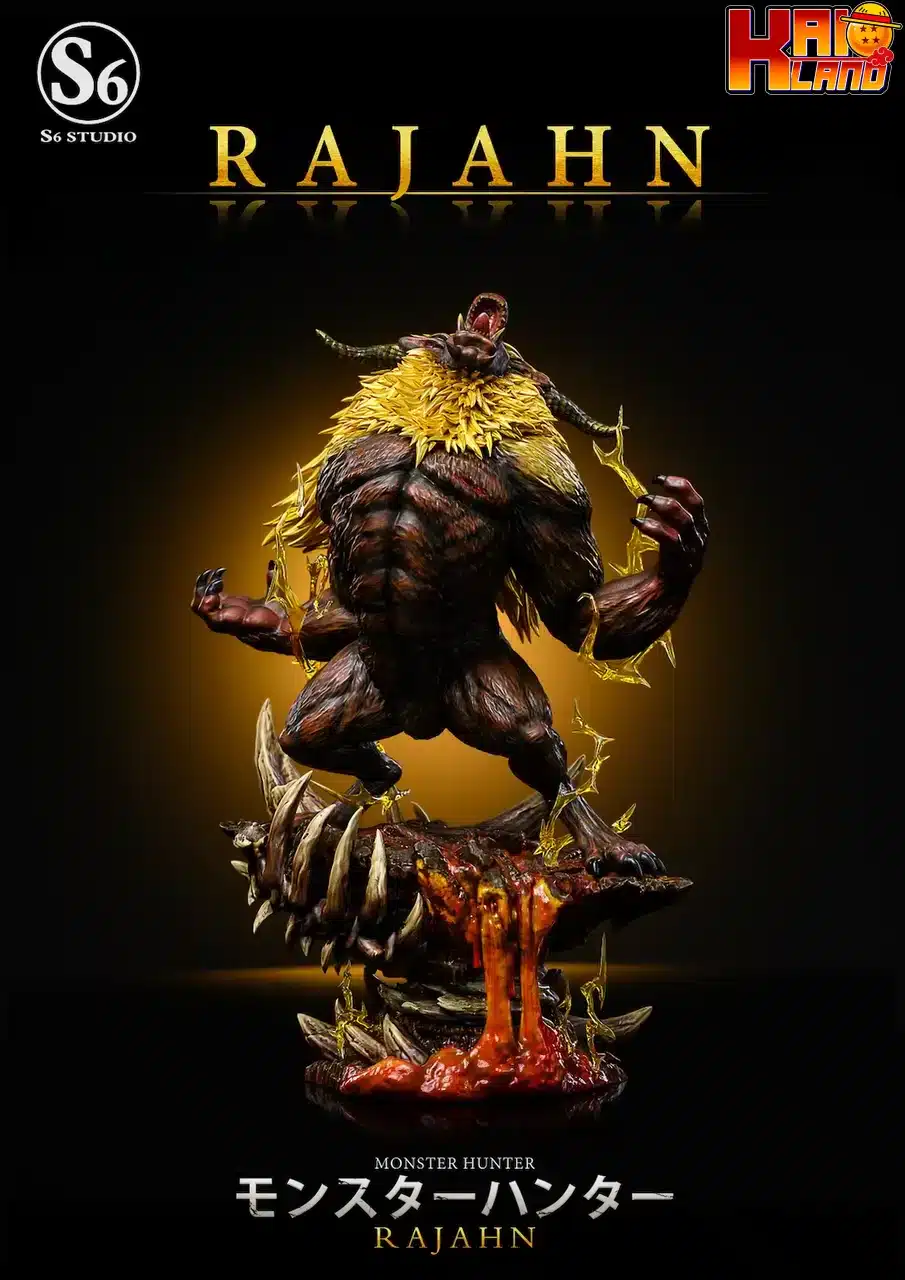 Monster Hunter S6 Studio Rajahn Resin Statue