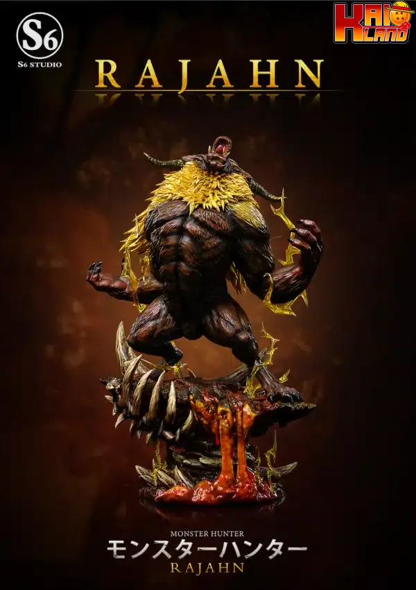 Monster Hunter S6 Studio Rajahn Resin Statue 2