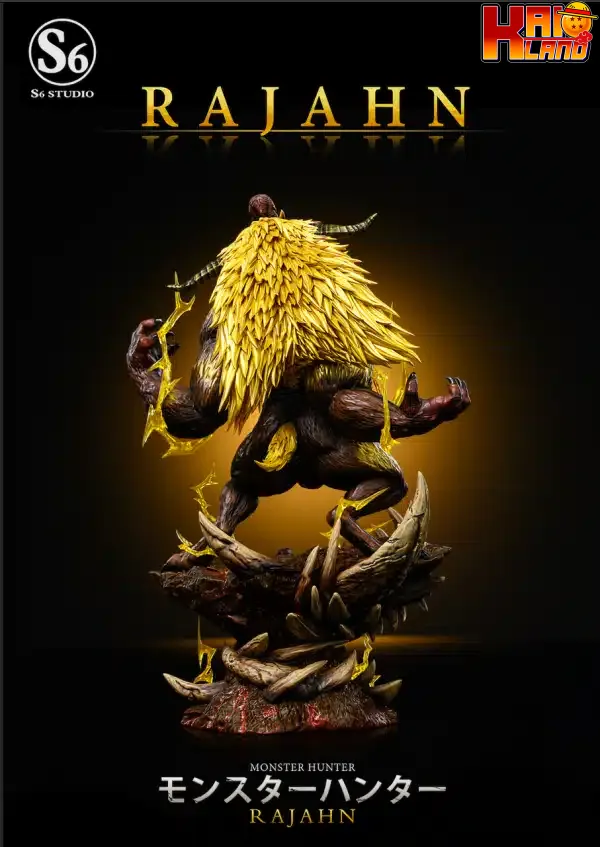 Monster Hunter S6 Studio Rajahn Resin Statue 3