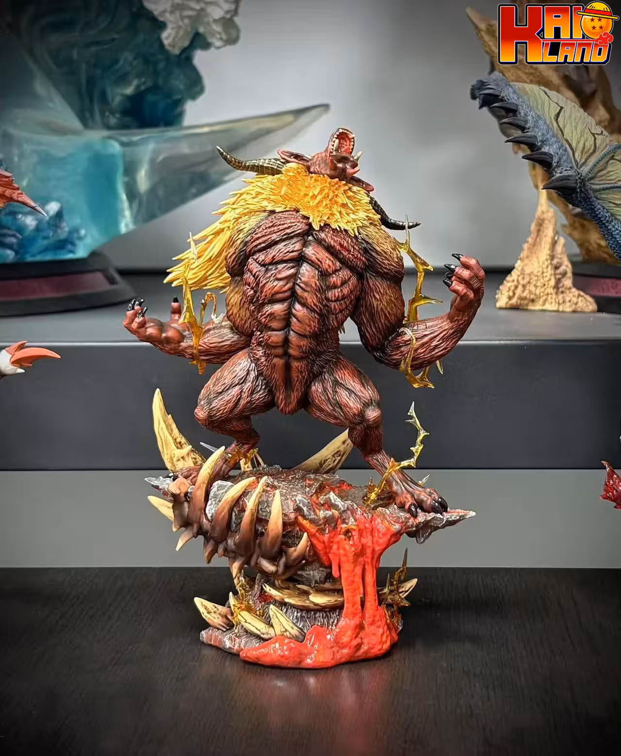 Monster Hunter S6 Studio Rajahn Resin Statue