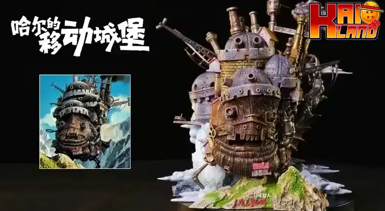 Moving Castle ZJB Studio Moving Castle Resin Statue