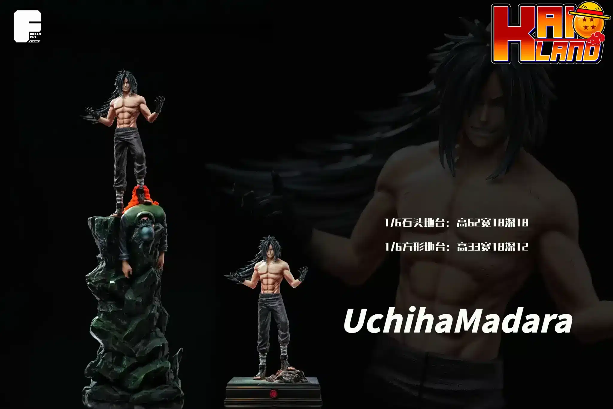 Naruto Dream Fly Studio Uchiha Madara Resin Statue