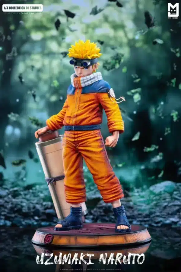 Naruto My Hobby Studio Kid Naruto Resin Statue 2