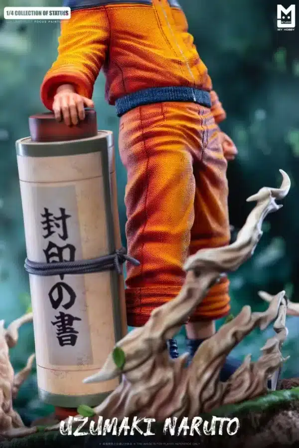 Naruto My Hobby Studio Kid Naruto Resin Statue 4