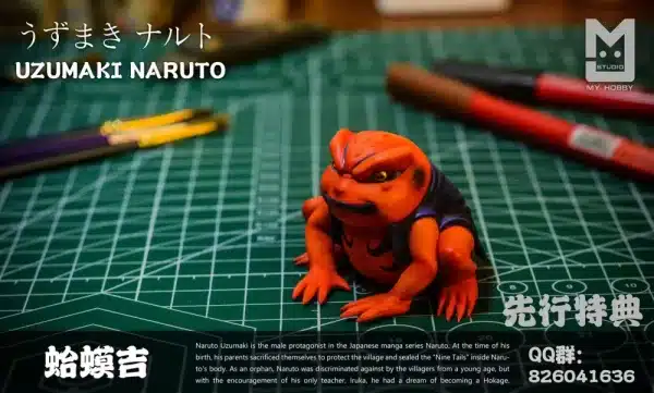 Naruto My Hobby Studio Kid Naruto Resin Statue 6