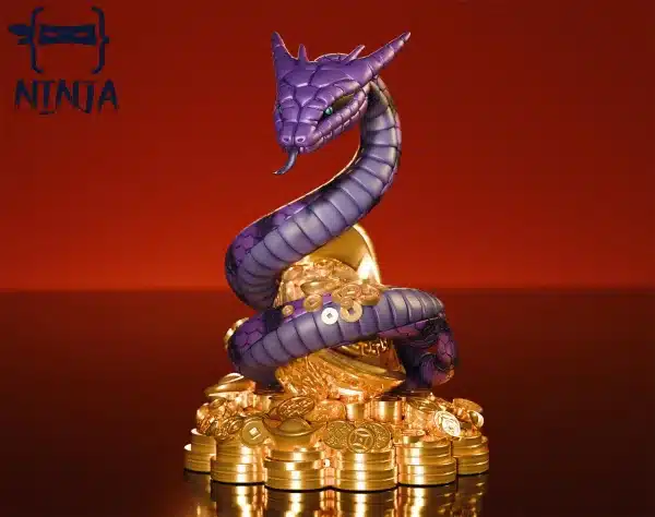 Naruto NINJA Studio Auspicious Serpent Brings Blessings Resin Statue 1