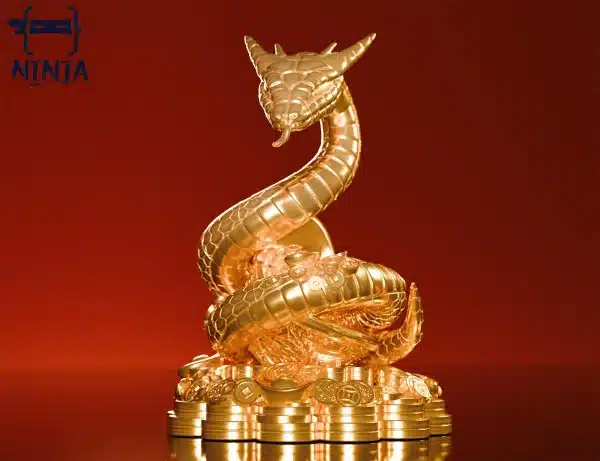 Naruto NINJA Studio Auspicious Serpent Brings Blessings Resin Statue 2