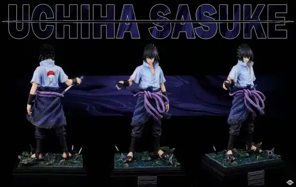 Naruto Ufo Society Studio Sasuke Resin Statue 3