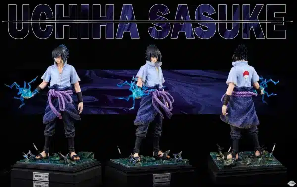 Naruto Ufo Society Studio Sasuke Resin Statue 4
