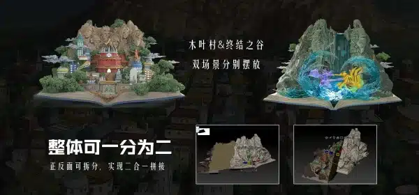 Naruto WASP Studio Village Hidden in the Leaves x Valley of the End Resin Statue 4