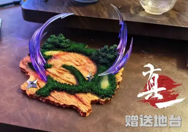 Naruto Zhen Yi Studio Kid Sasuke Resin Statue 5