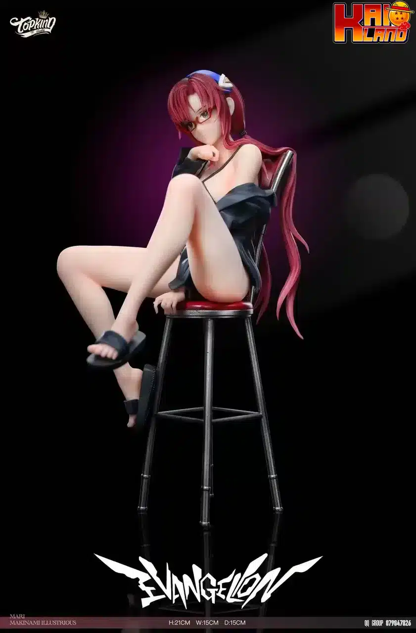 Neo Genesis Evangelion Top King Studio Mari Makinami Illustrious Resin Statue