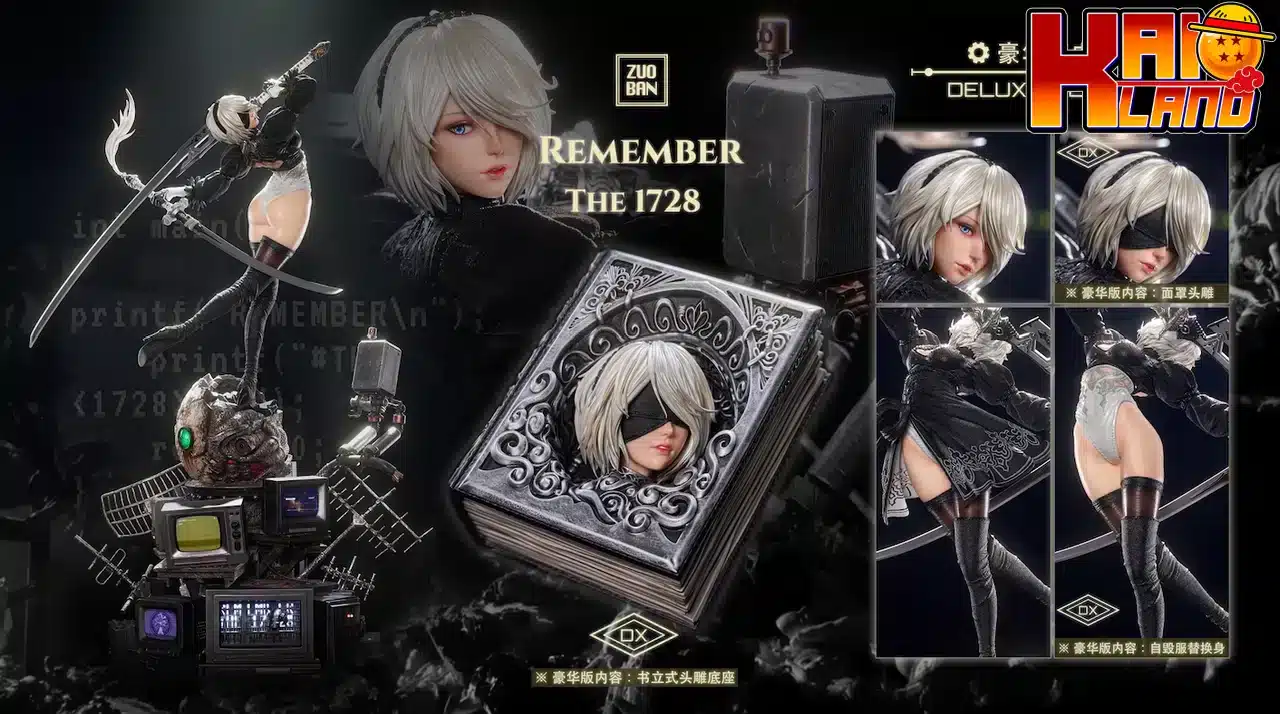 ニーアオートマタ 2B レジン redpeach スタチュー 1 ／ 4