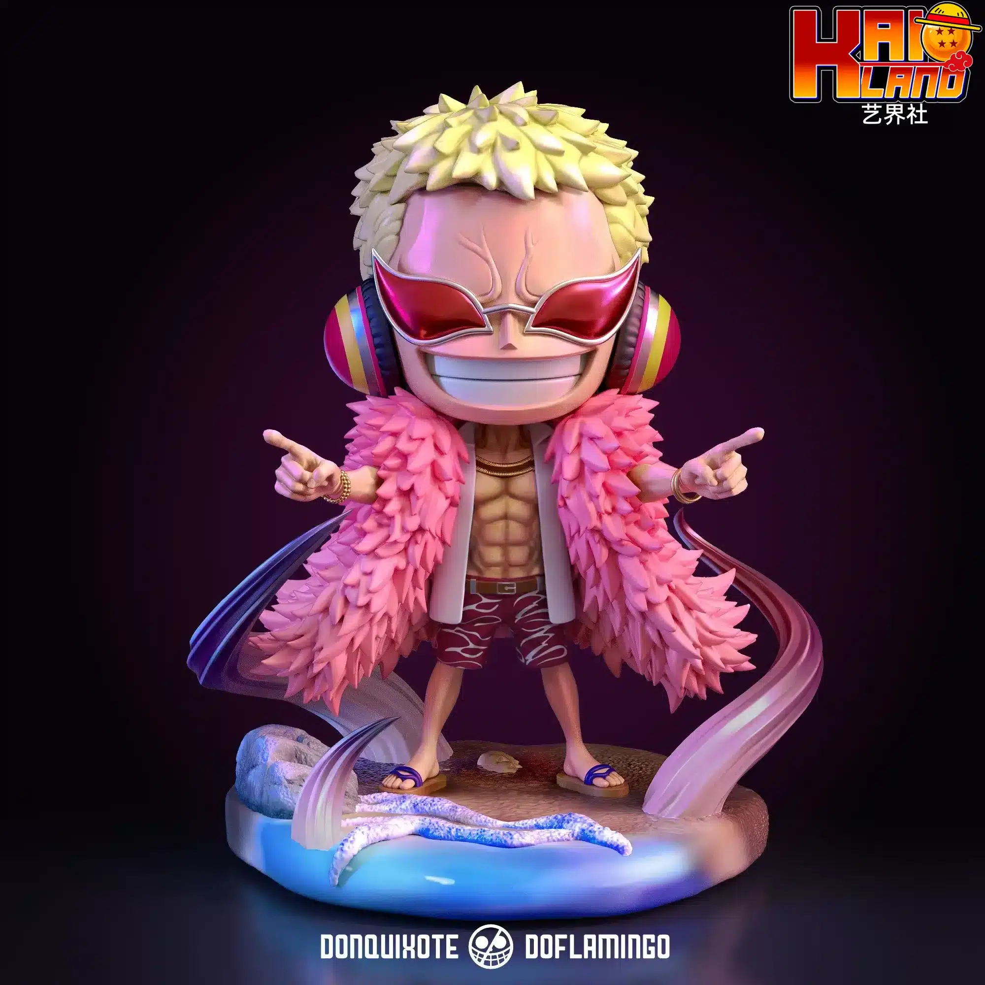 One Piece AGC Studio Doflamingo Resin Statue