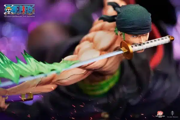One Piece Anime Mason Roronoa Zoro Licensed Resin Statue 6 1
