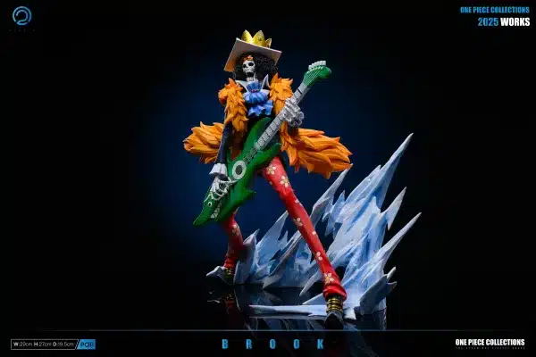 One Piece C2 Studio Brook Resin Statue 2