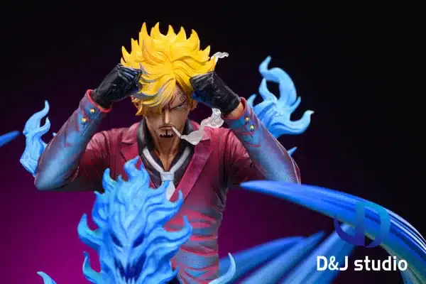 One Piece DJ Studio Vinsmoke Sanji Resin Statue 3