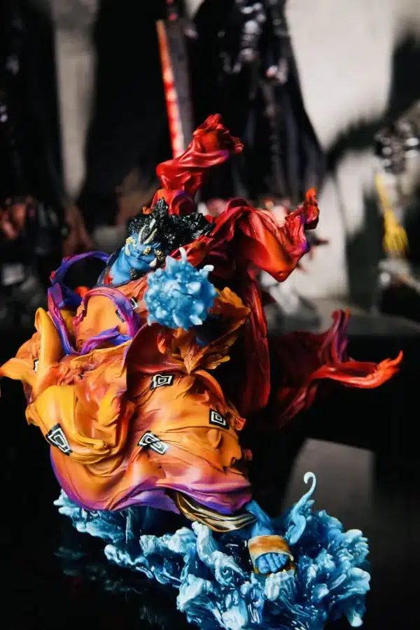 One Piece Iron Curtain Studio Jinbe Resin Statue 4